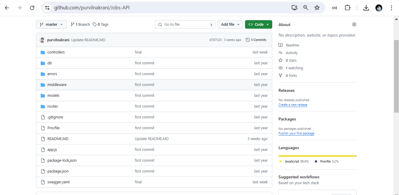 Jobs API